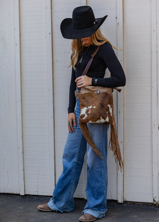 FRINGE WESTERN SHOULDER BAGS